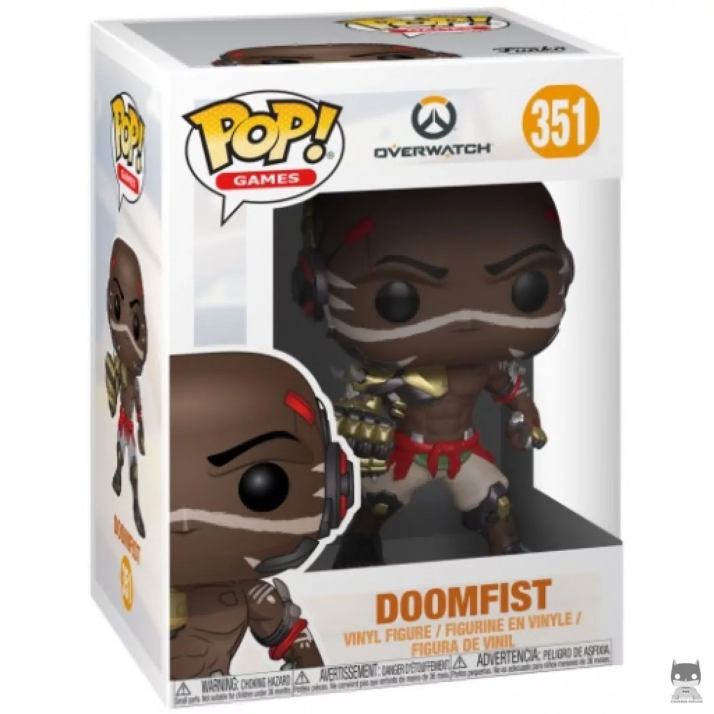 Figurine Funko POP Doomfist avec boîte
