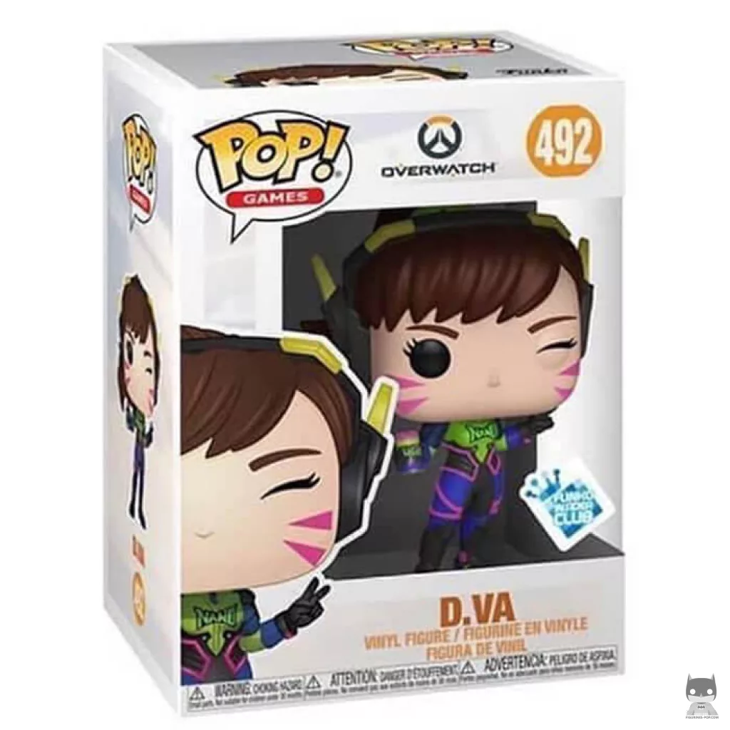 Figurine Funko POP D. Va (Skin Nano Cola) avec boîte