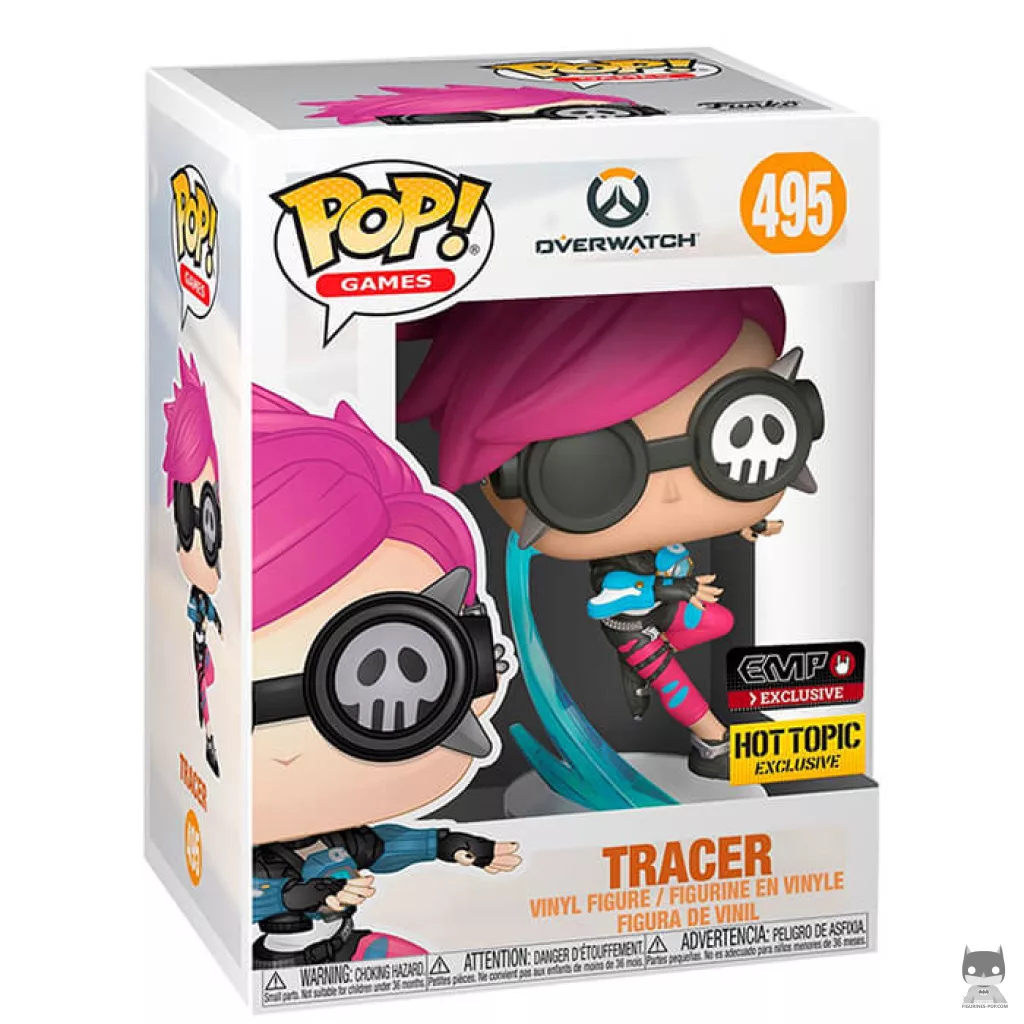 Figurine Funko POP Tracer (Skin Punk) avec boîte