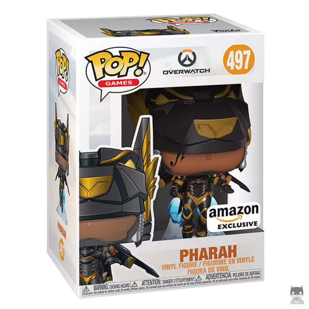 Figurine Funko POP Pharah (Skin Anubis) avec boîte