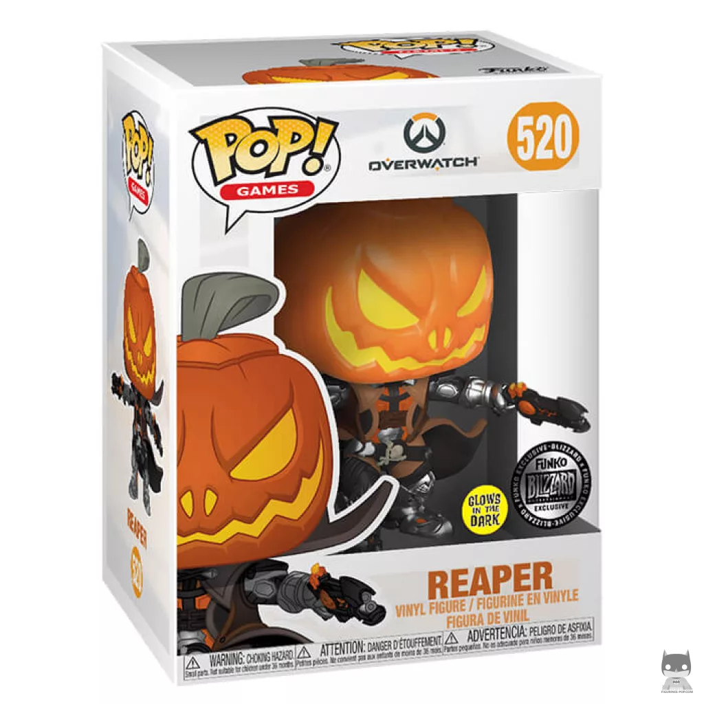 Figurine Funko POP Faucheur (Skin Halloween Citrouille) avec boîte