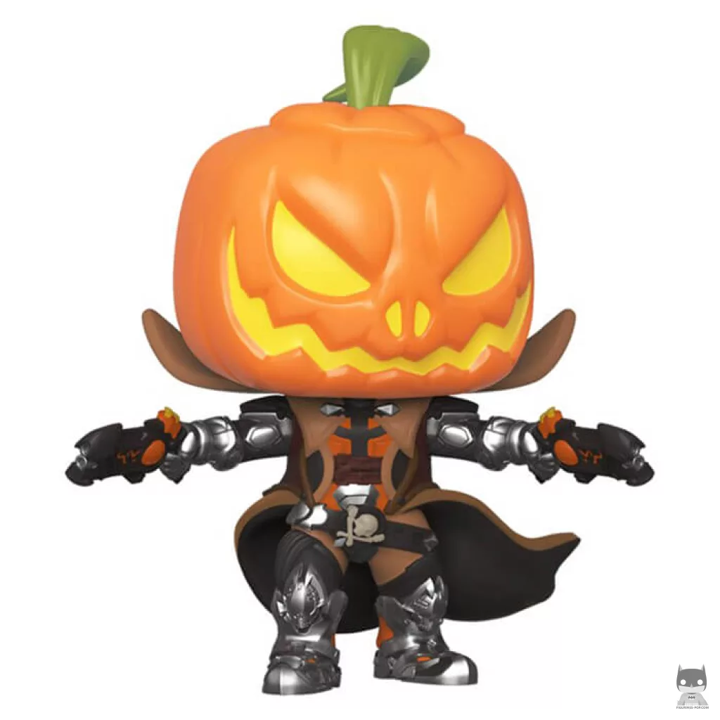 Figurine Funko POP Faucheur (Skin Halloween Citrouille) (Overwatch)