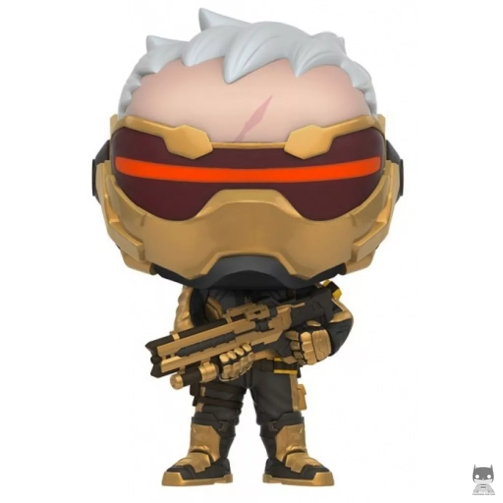 Figurine Funko POP Soldier 76 (Doré) (Overwatch)