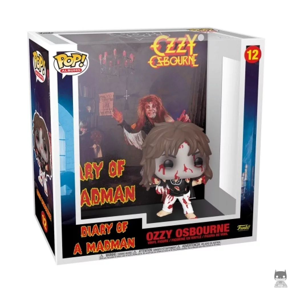 Figurine Funko POP Ozzy Osbourne : Diary of a Madman avec boîte