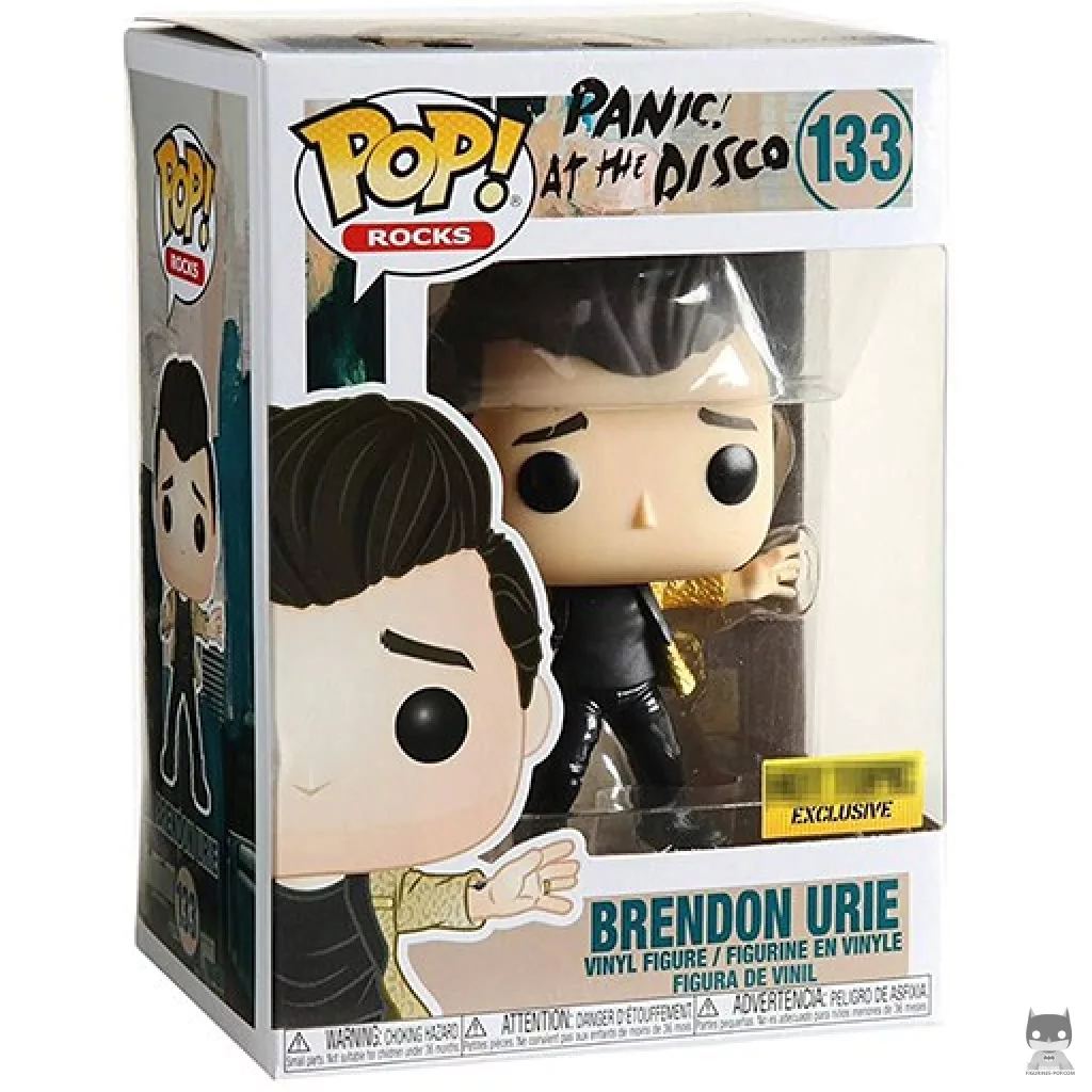 Figurine Funko POP Brendon Urie avec boîte