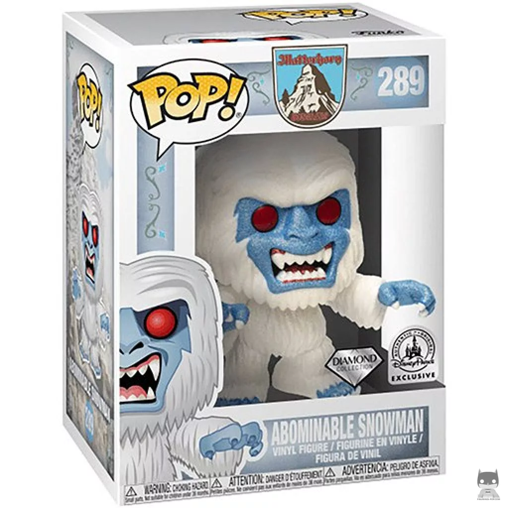 Figurine Funko POP L'Abominable Homme des Neiges (Diamond Glitter) avec boîte