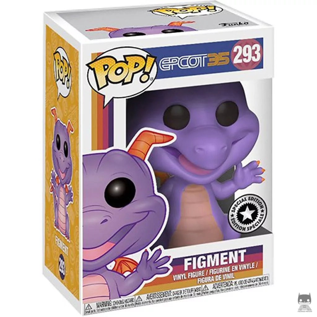 Figurine Funko POP Figment avec boîte