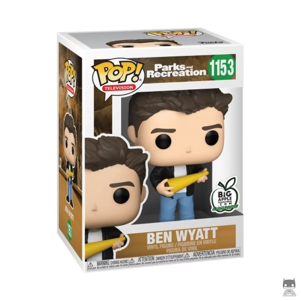 Figurine Funko POP Ben Wyatt avec boîte