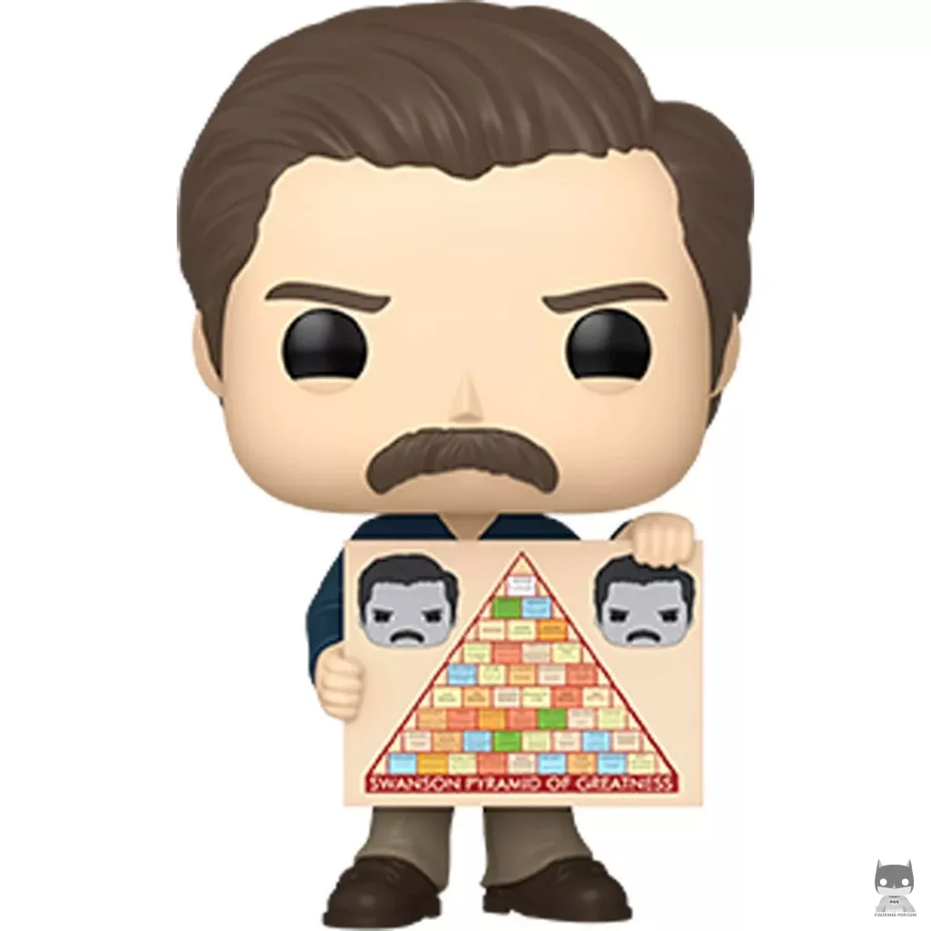 Figurine Funko POP Ron Swanson (Parcs et Loisirs)