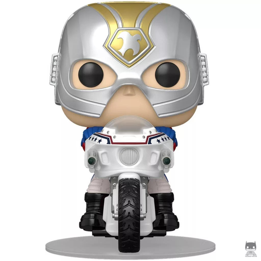 Figurine Funko POP Peacemaker sur Peacecycle (Peacemaker)