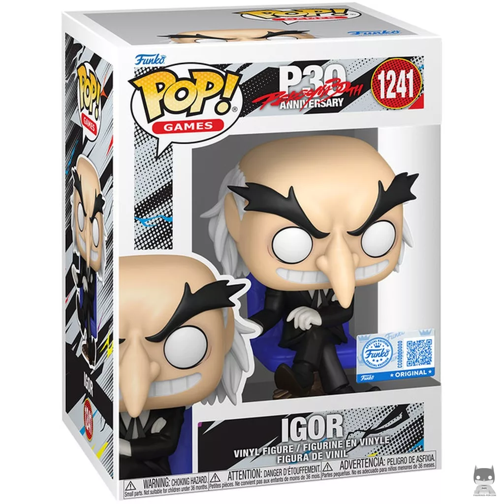 Figurine Funko POP Igor (30e anniversaire) avec boîte