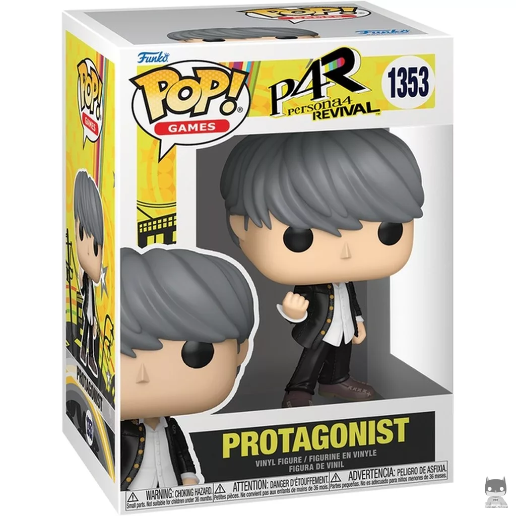 Figurine Funko POP Protagoniste avec boîte