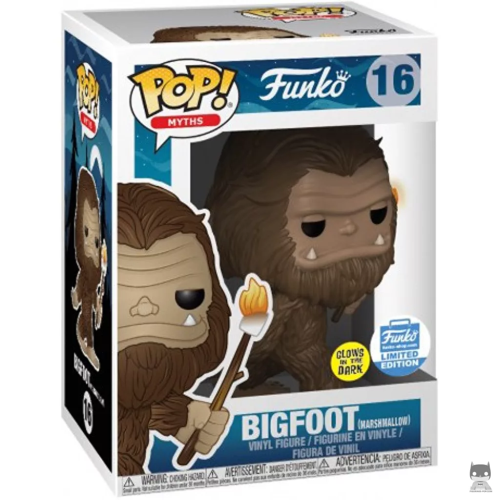 Figurine Funko POP Bigfoot avec Marshallow avec boîte