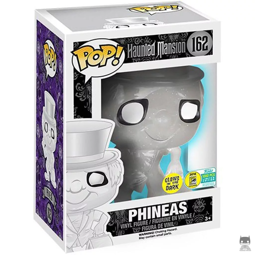 Figurine Funko POP Phineas (Blanc) avec boîte