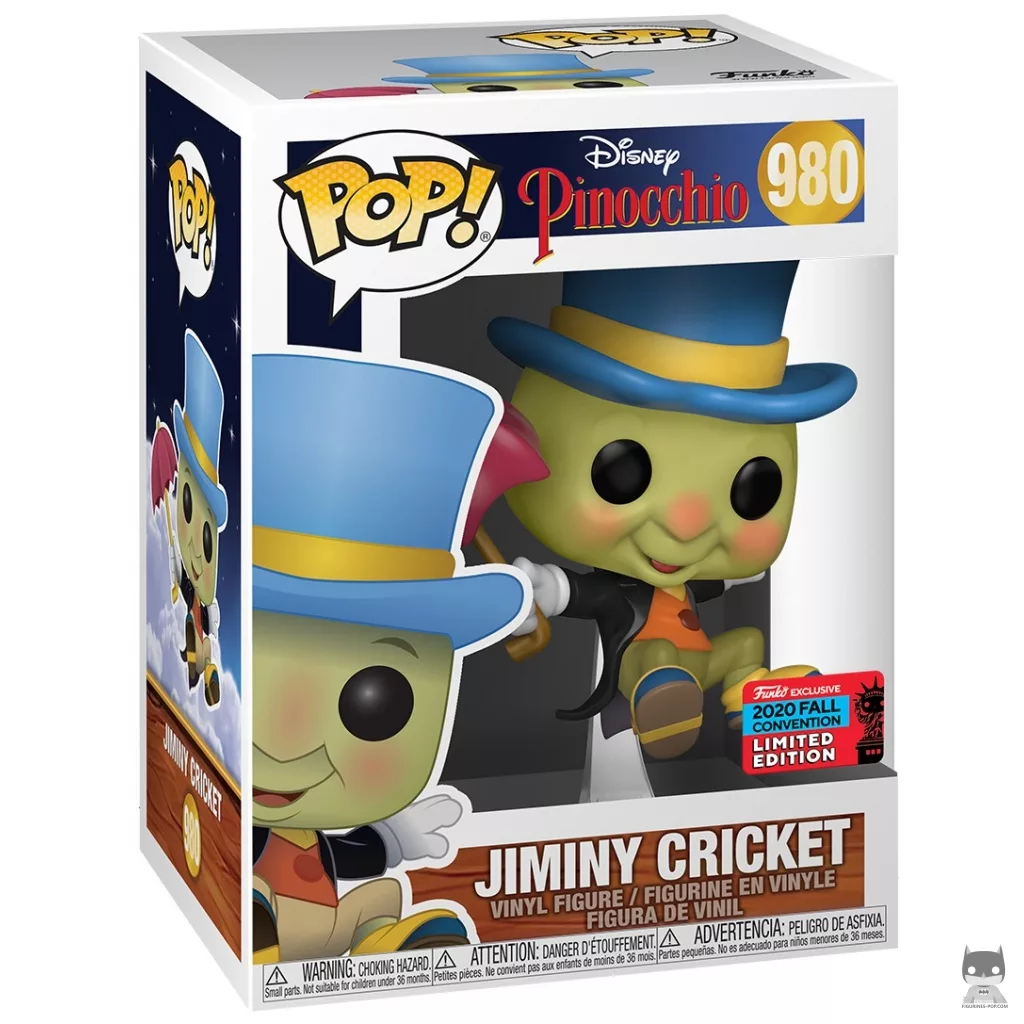 Figurine Funko POP Jiminy Cricket avec Parapluie avec boîte