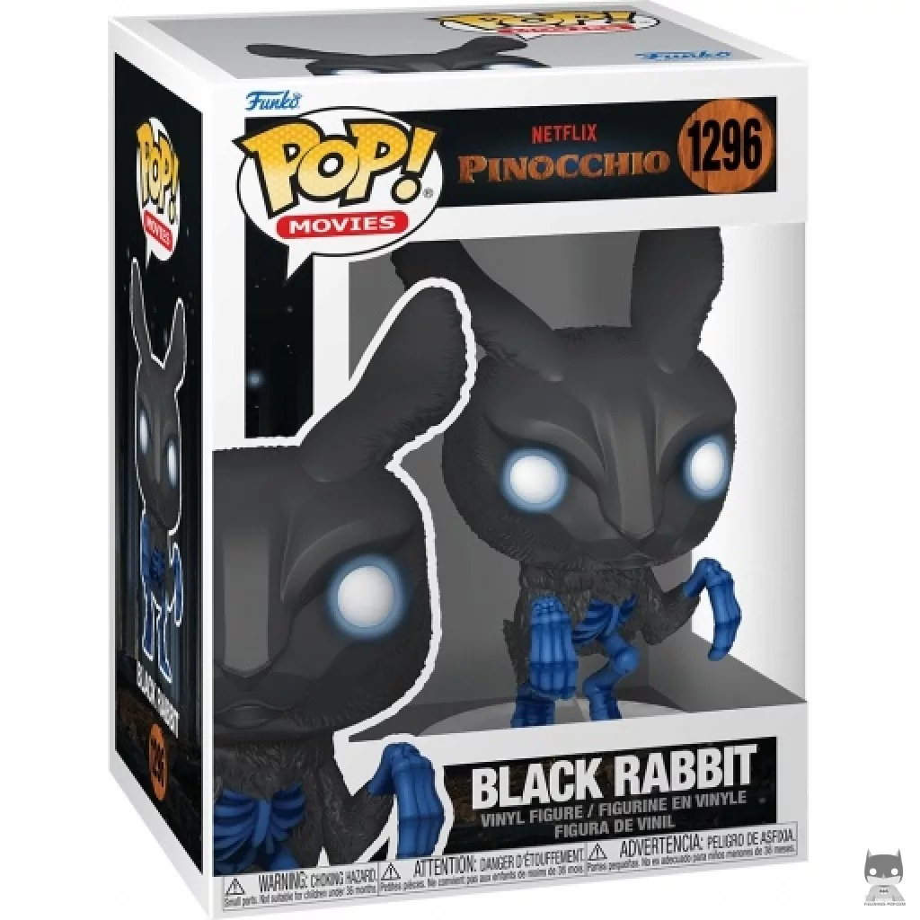 Figurine Funko POP Lapin Noir avec boîte