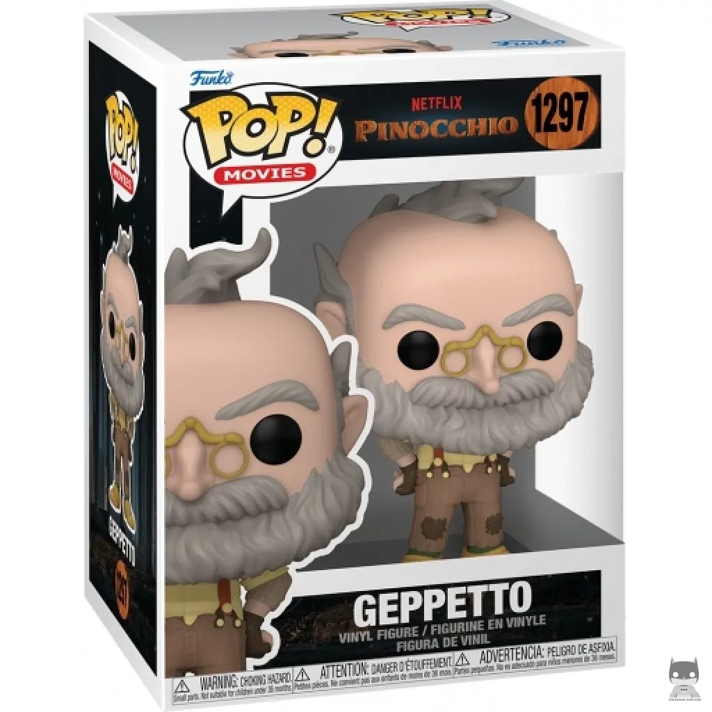 Figurine Funko POP Geppetto avec boîte