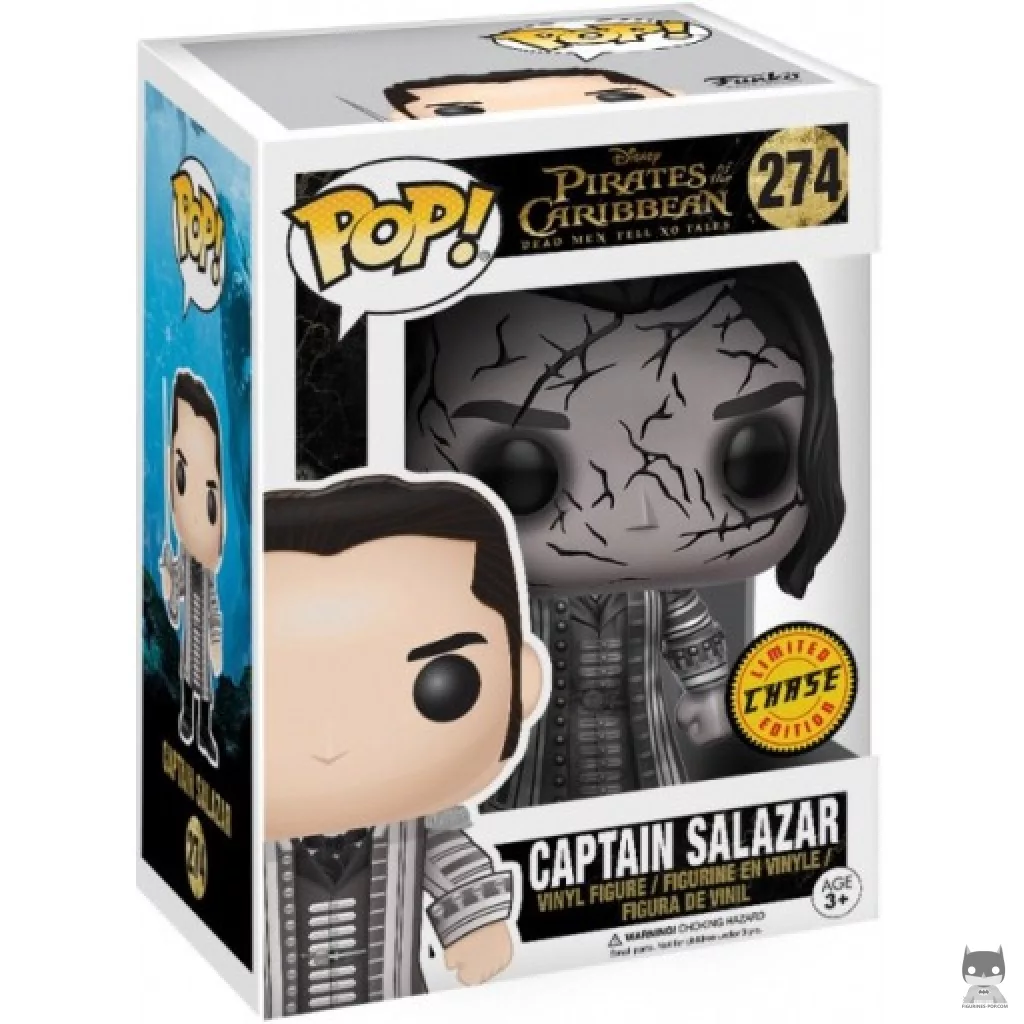 Figurine Funko POP Capitaine Salazar (Chase) avec boîte