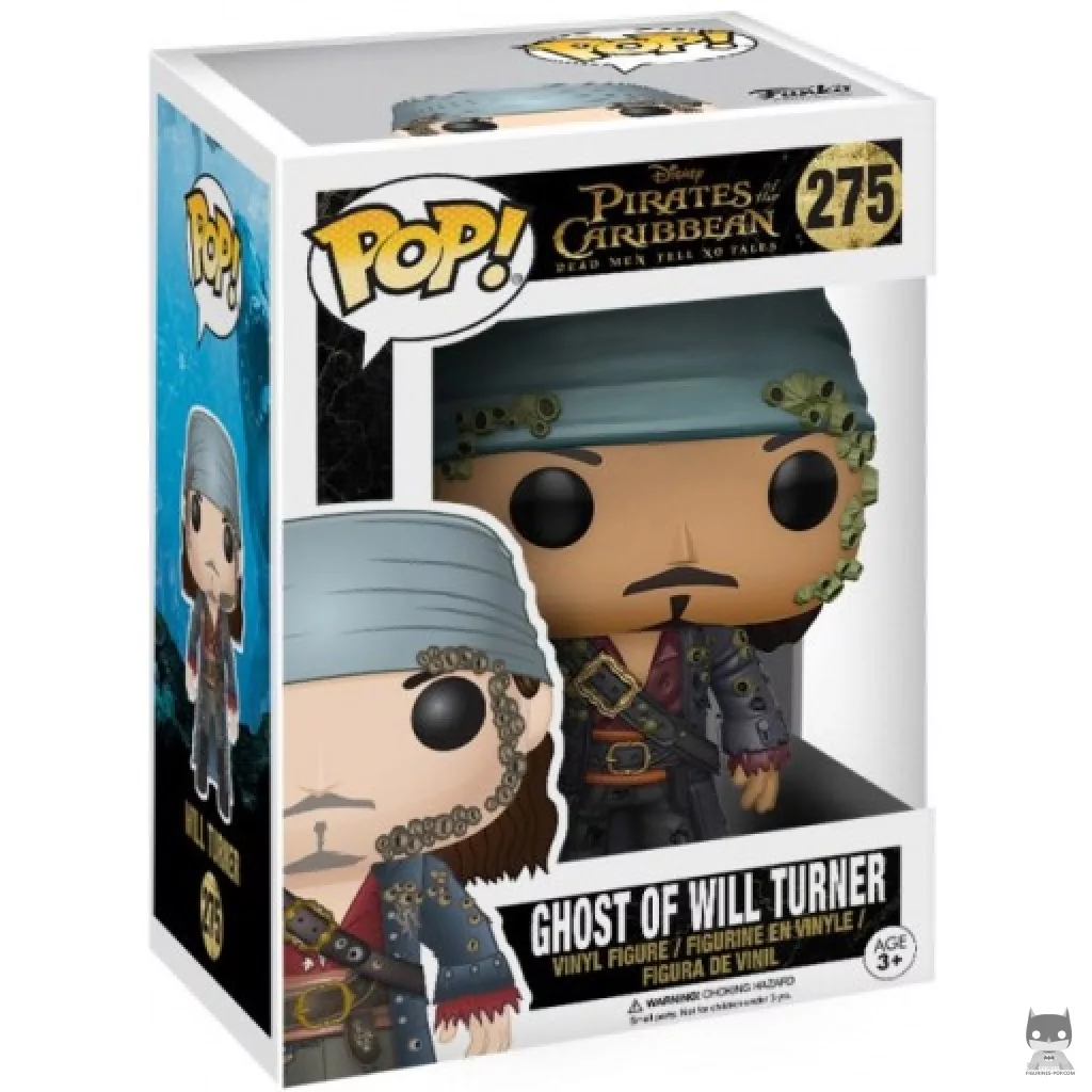 Figurine Funko POP Fantôme de Will Turner avec boîte