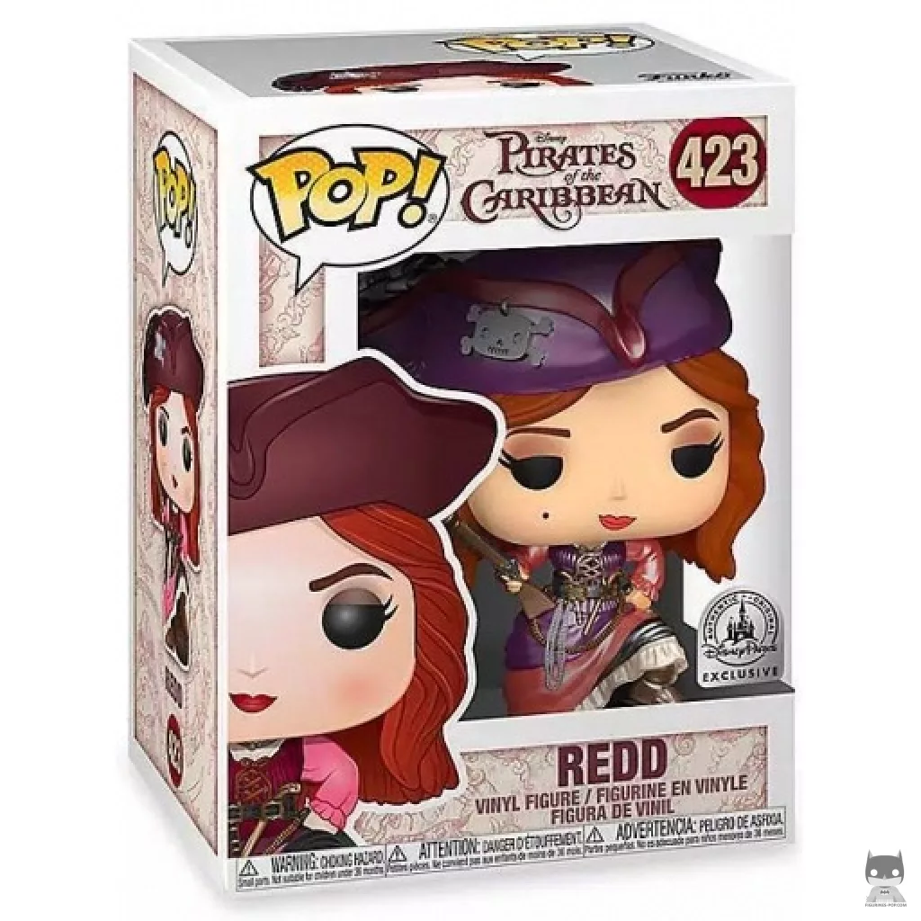 Figurine Funko POP Redd (Metallic) avec boîte