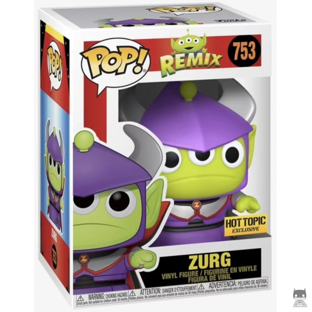 Figurine Funko POP Zurg (Metallic) avec boîte
