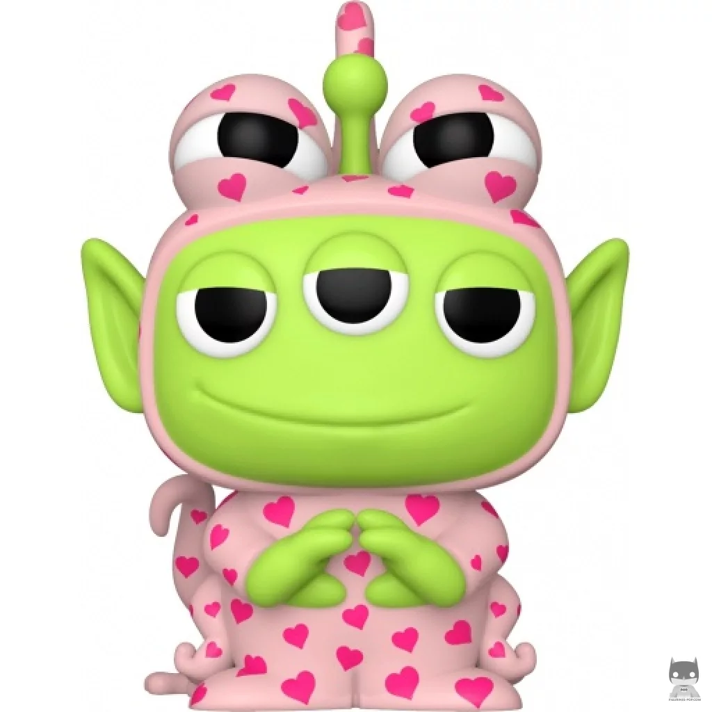 Figurine Funko POP Randall avec des Cœurs (Pixar Alien Remix)
