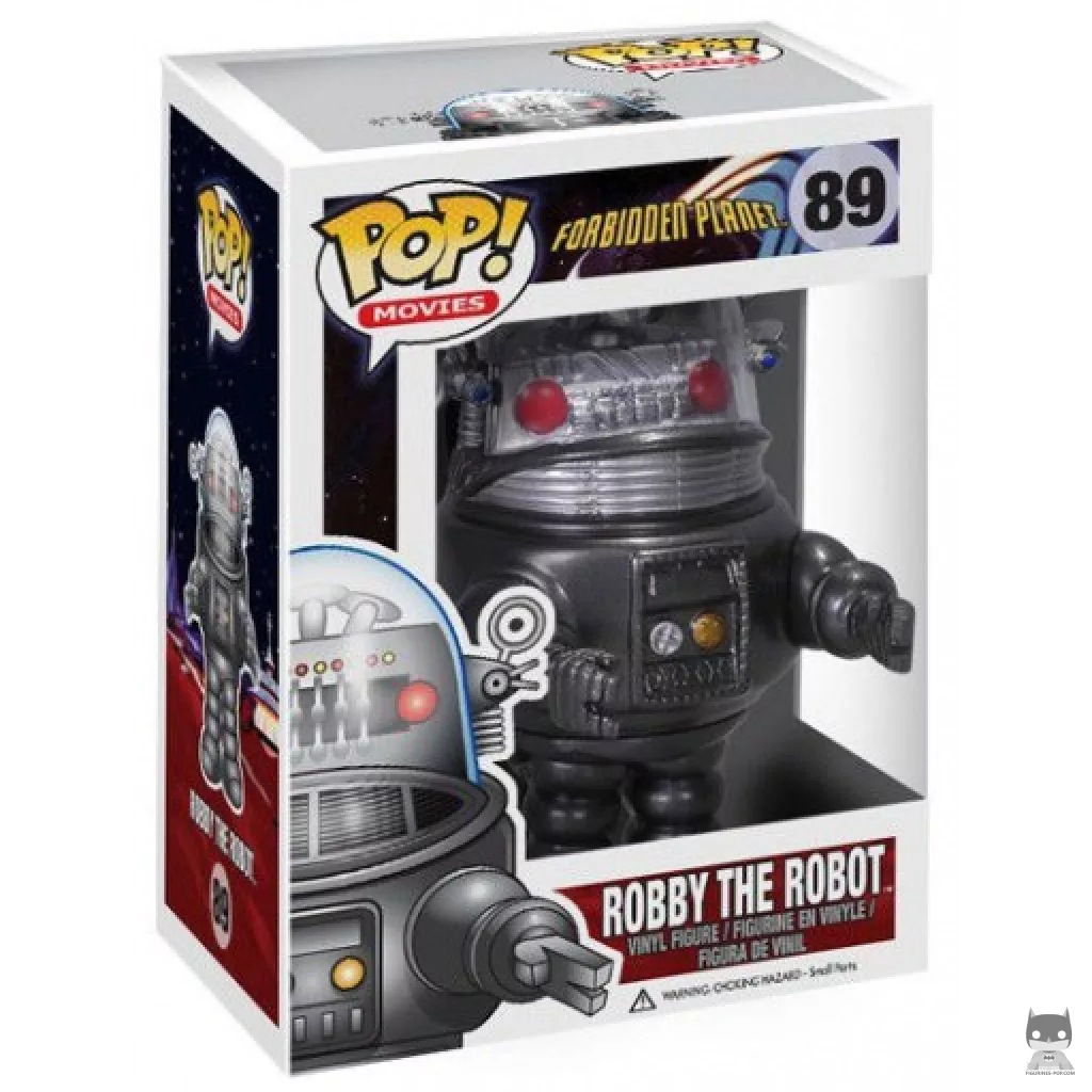 Figurine Funko POP Robby the Robot (Turquoise) avec boîte