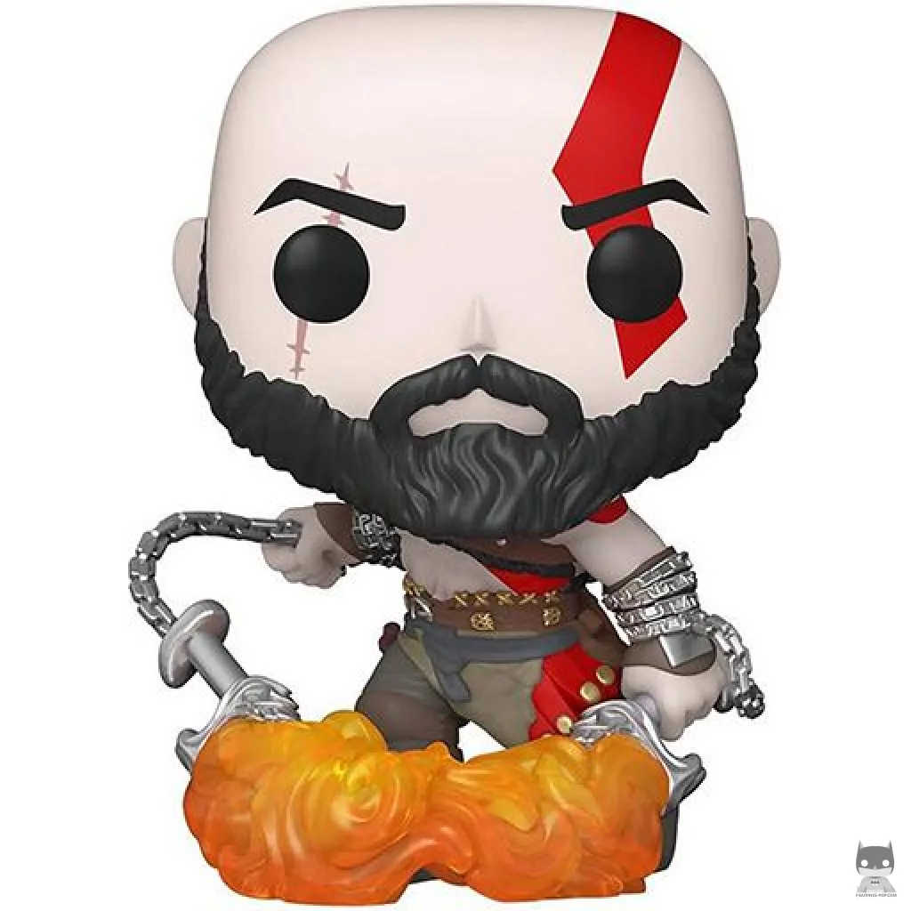 Figurine Funko POP Kratos avec les Lames du Chaos (Playstation)