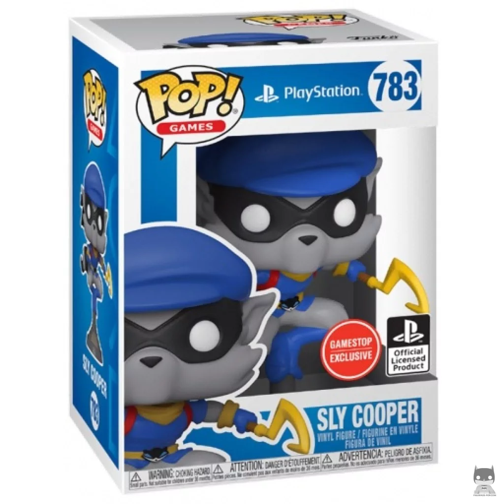 Figurine Funko POP Sly Cooper avec boîte