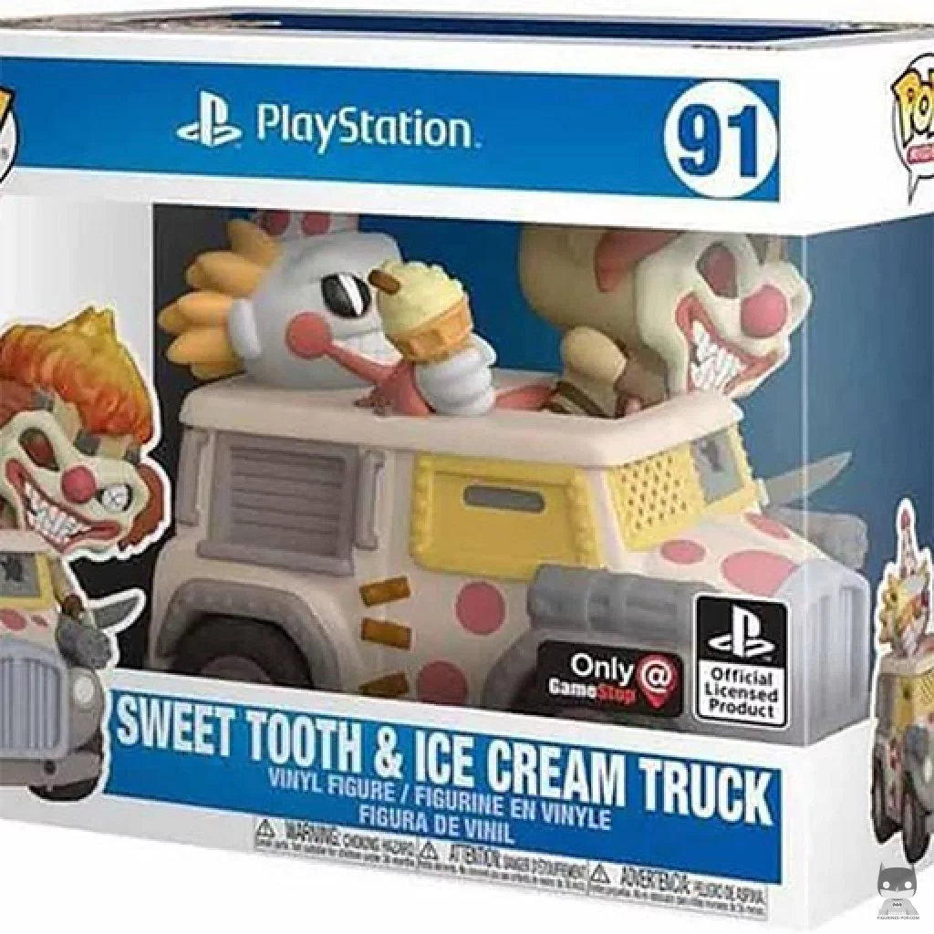 Figurine Funko POP Sweet Tooth & Camion de Glaces avec boîte