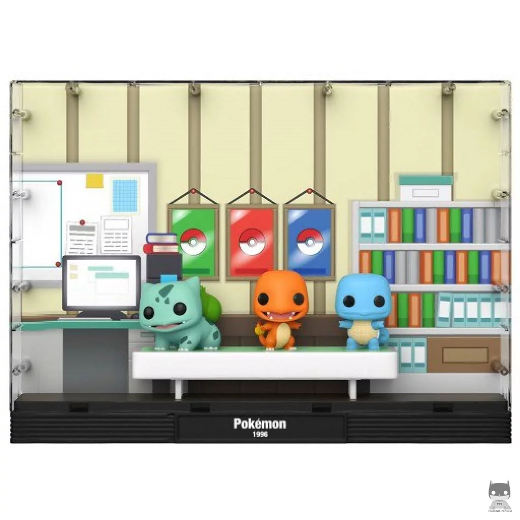 Figurine Funko POP Bulbizarre, Salamèche & Carapuce (Starters) (Pokémon)
