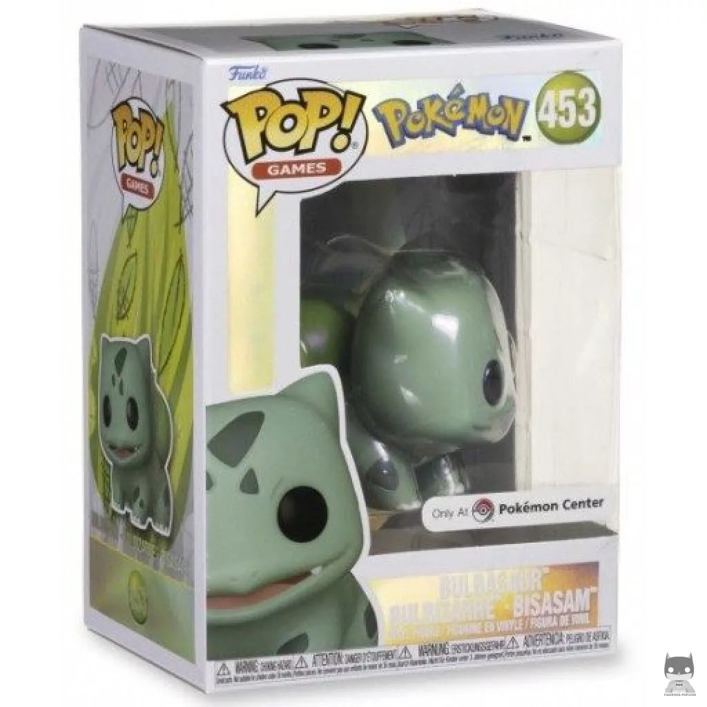 Figurine Funko POP Bulbizarre (Pearlescent) avec boîte