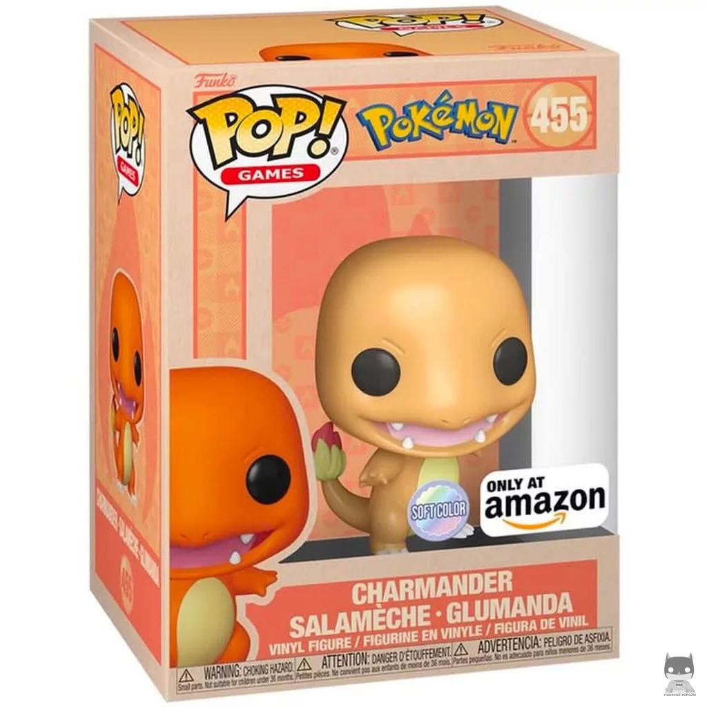 Figurine Funko POP Salamèche (Soft Color) avec boîte
