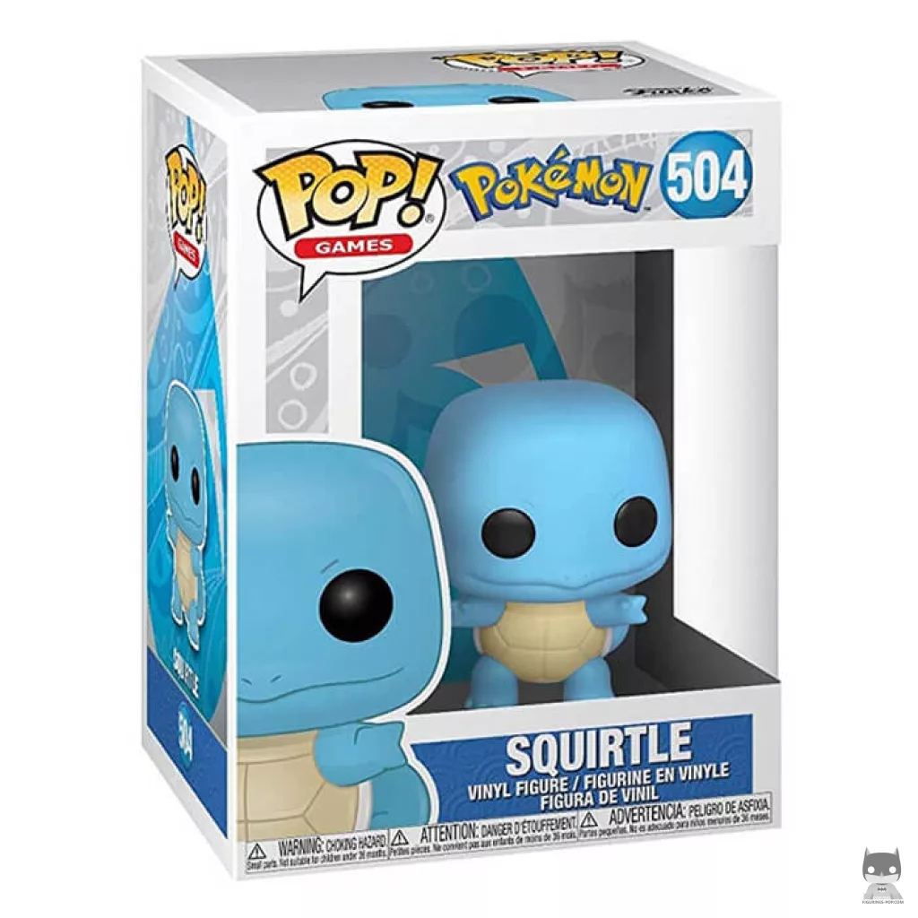 Figurine Funko POP Carapuce avec boîte