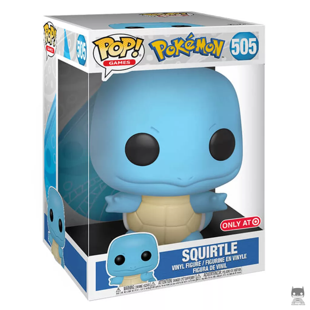 Figurine Funko POP Carapuce (Supersized 10'') avec boîte