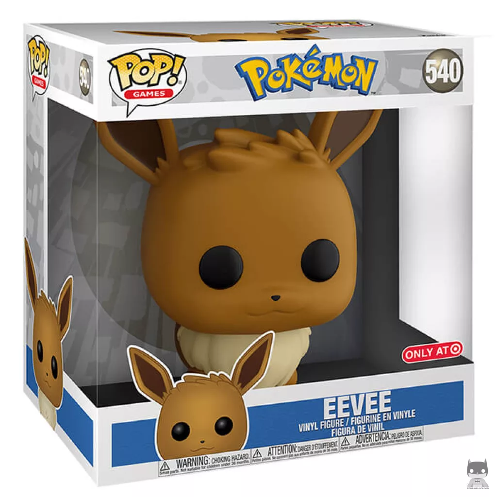 Figurine Funko POP Évoli (Supersized 10'') avec boîte