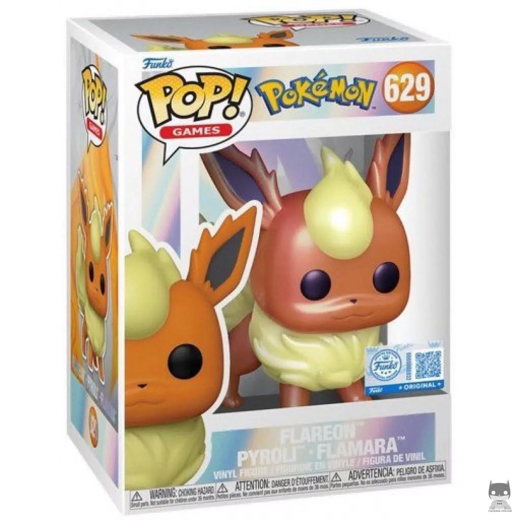 Figurine Funko POP Pyroli (Nacré) avec boîte