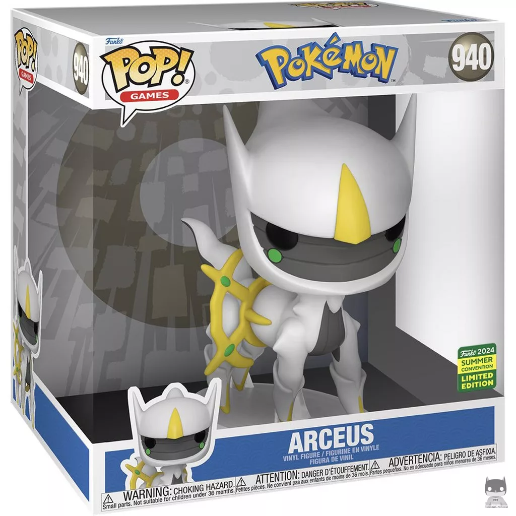 Figurine Funko POP Arceus (Supersized) avec boîte