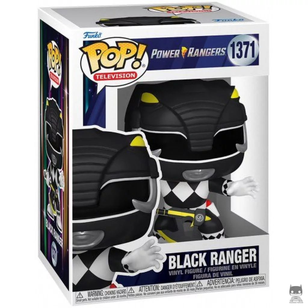 Figurine Funko POP Ranger Noir avec boîte