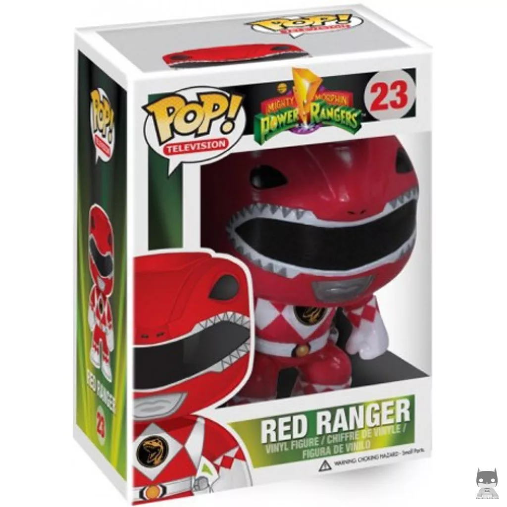 Figurine Funko POP Ranger Rouge avec boîte