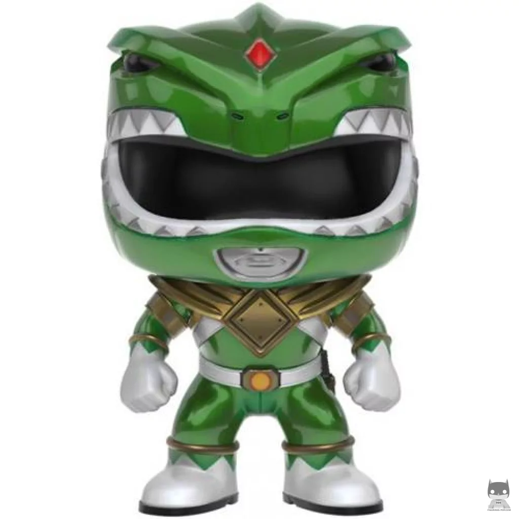 Figurine Funko POP Ranger Vert (Metallic) (Power Rangers)