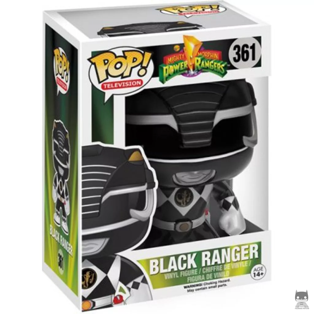 Figurine Funko POP Ranger Noir avec boîte