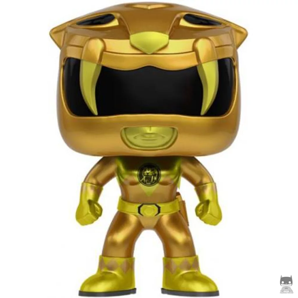 Figurine Funko POP Ranger Jaune (Doré) (Power Rangers)