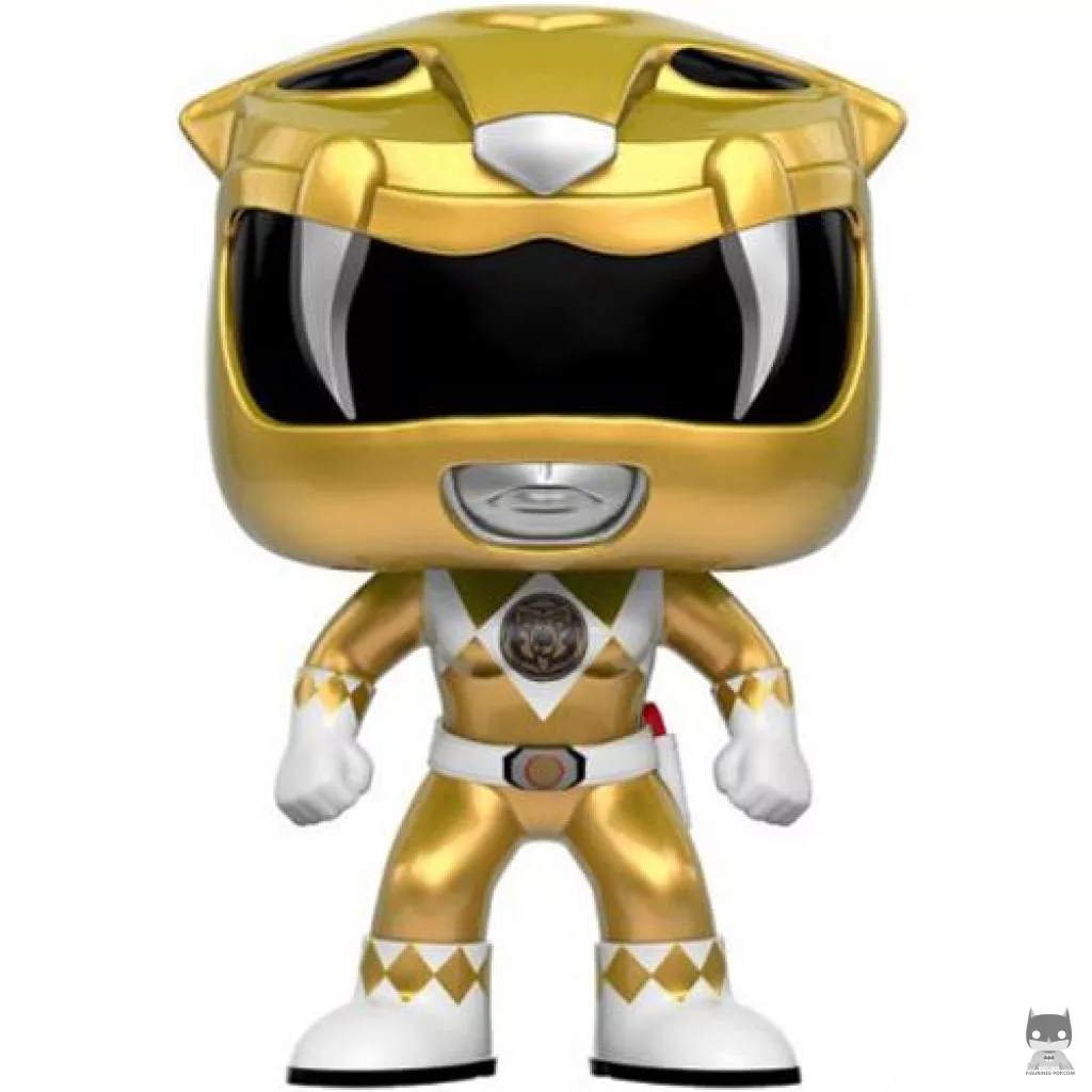Figurine Funko POP Ranger Jaune (Metallic) (Power Rangers)