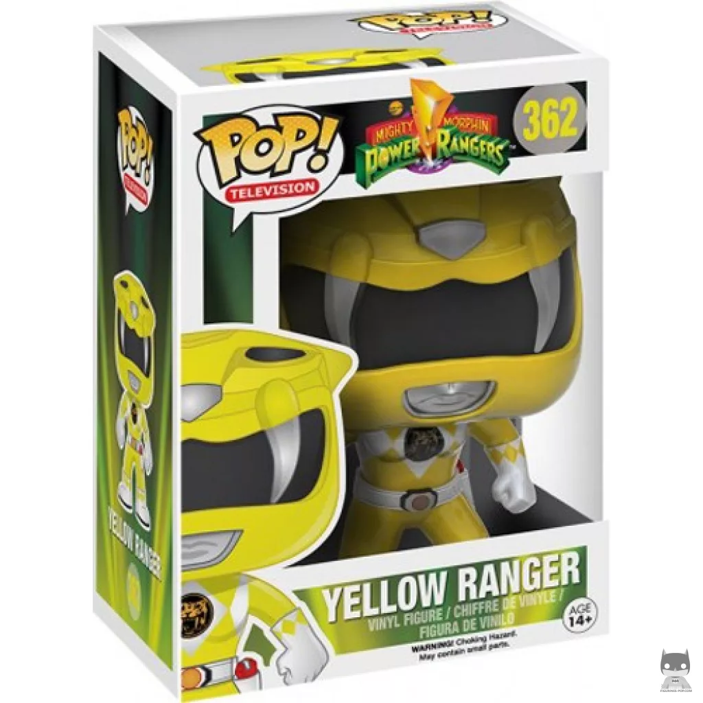 Figurine Funko POP Ranger Jaune avec boîte