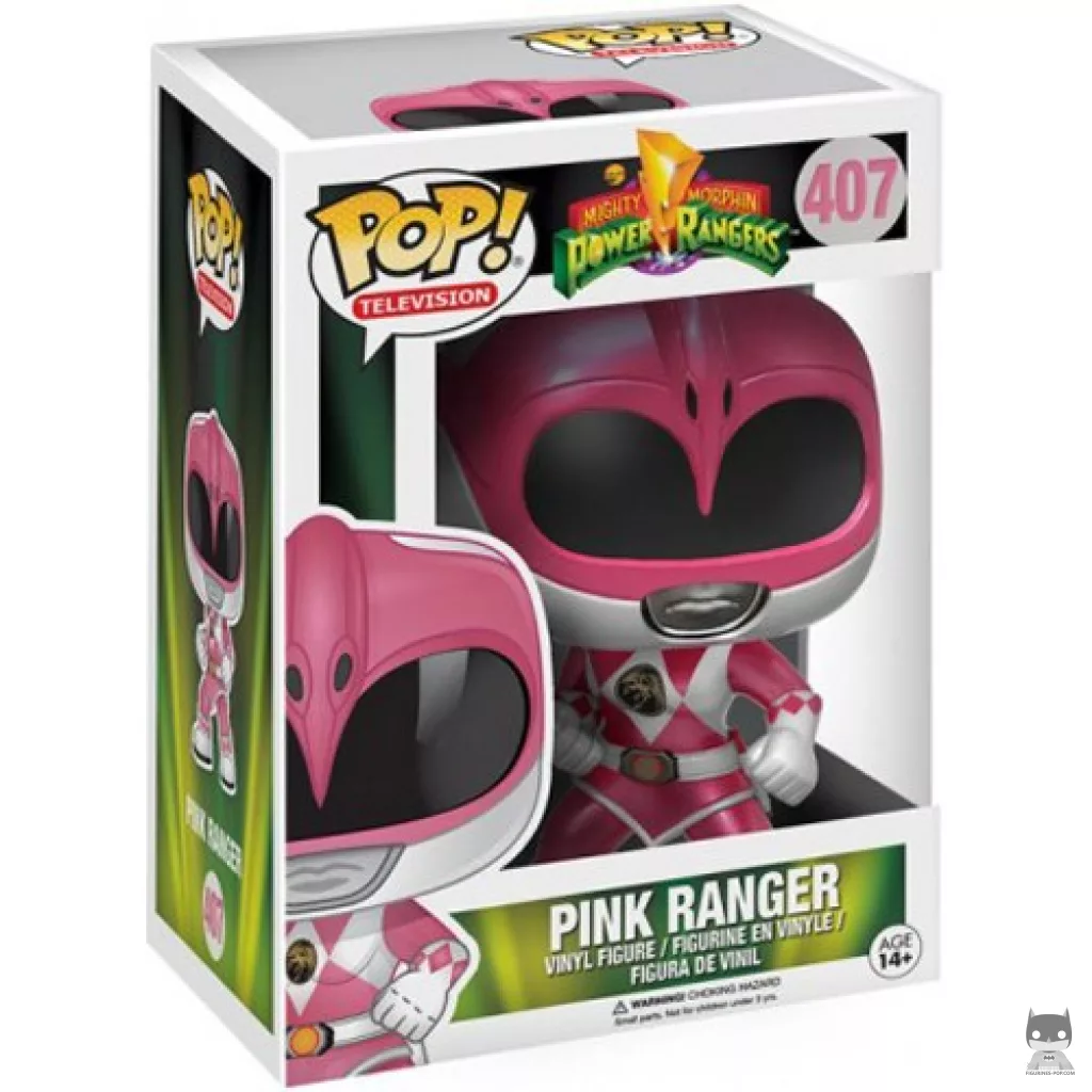 Figurine Funko POP Ranger Rose (Metallic) avec boîte