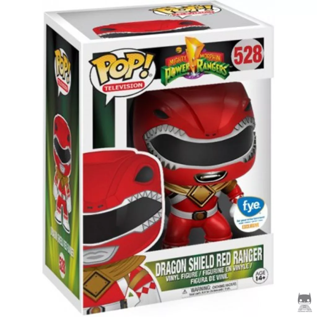 Figurine Funko POP Ranger Rouge avec boîte