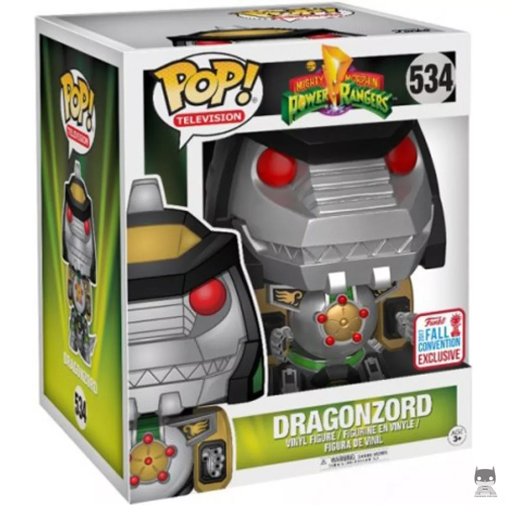 Figurine Funko POP Dragonzord (Green) (Supersized) avec boîte