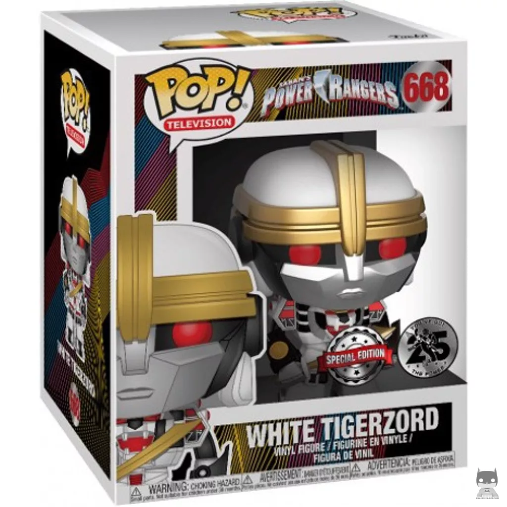 Figurine Funko POP Tigerzord (Supersized) avec boîte