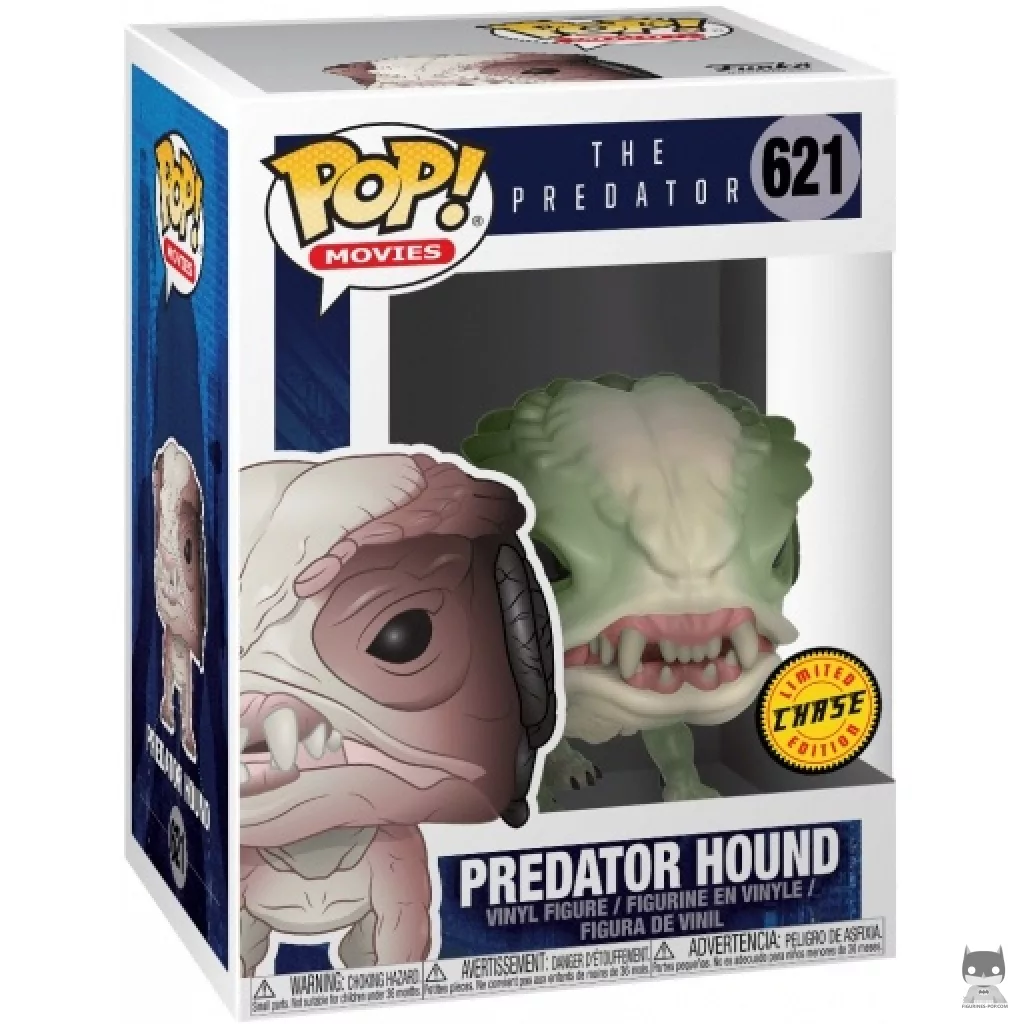 Figurine Funko POP Chien Predator (Chase) avec boîte